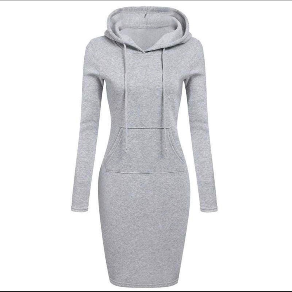 Spring Midi Long Sleeve Dress